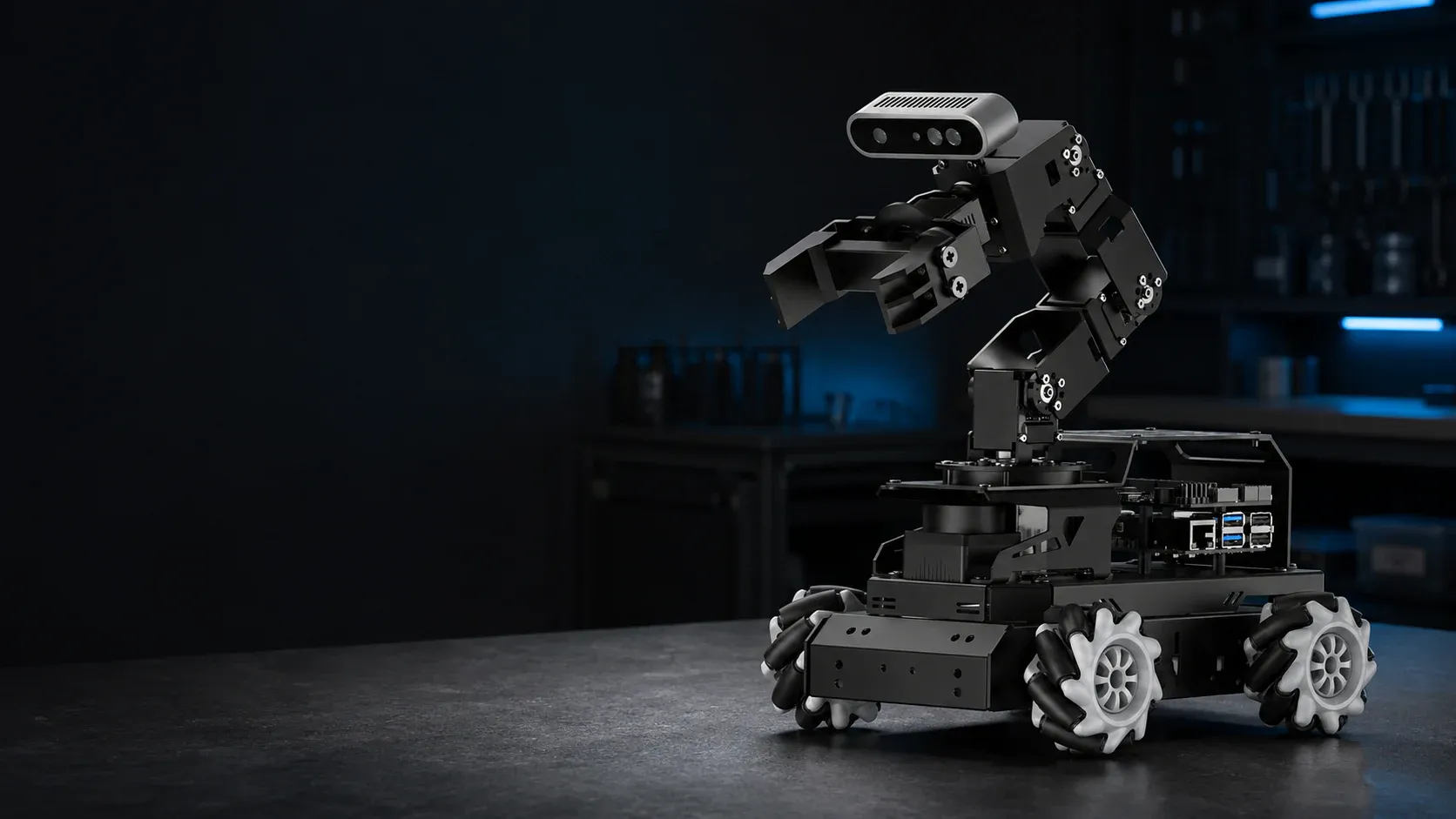 Cogalloy L1 Advanced Mecanum ROS 2 robot